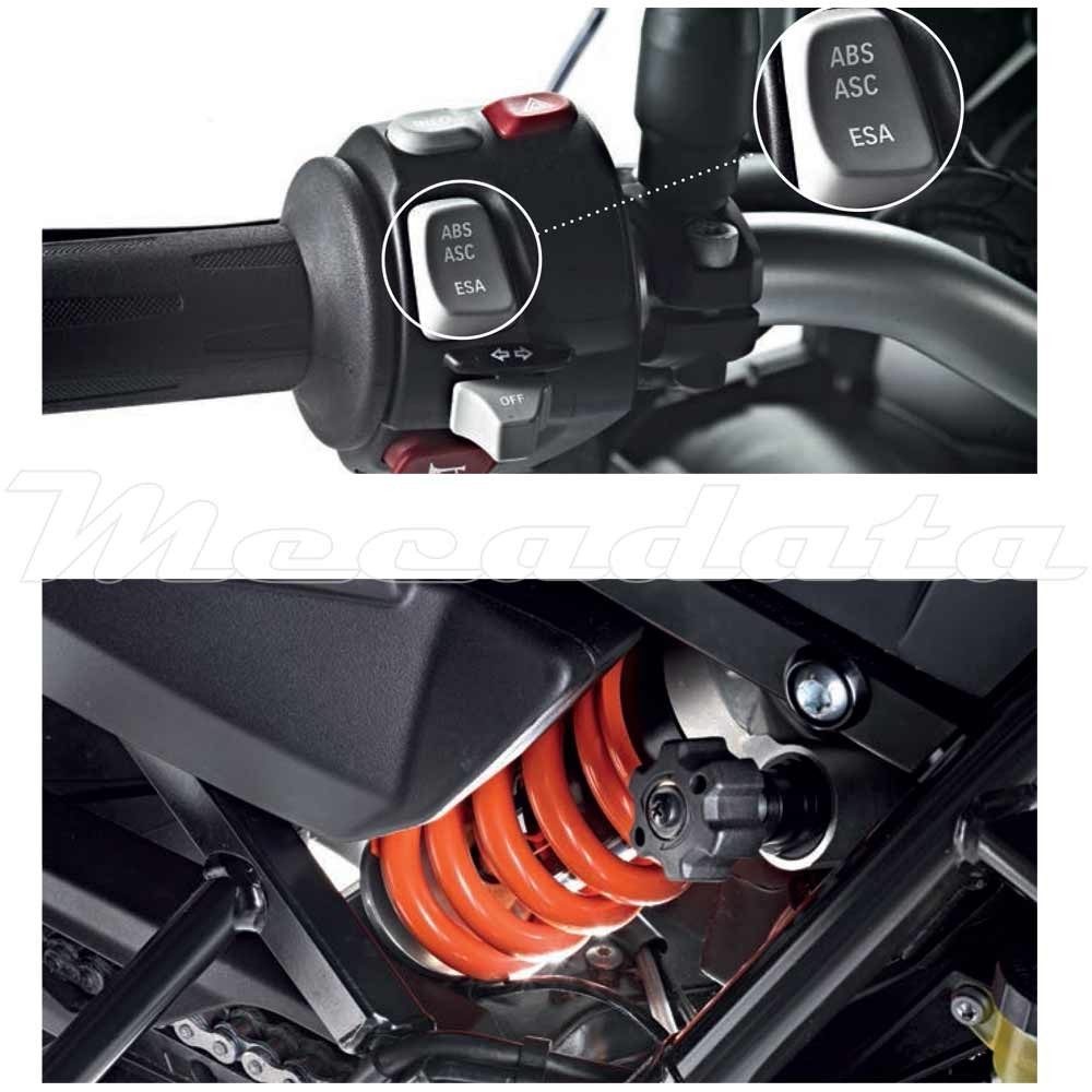 Amortisseur Arrière Wilbers Wesa BMW F 800 GS équipé de ESA E 8 GS Annee 12+