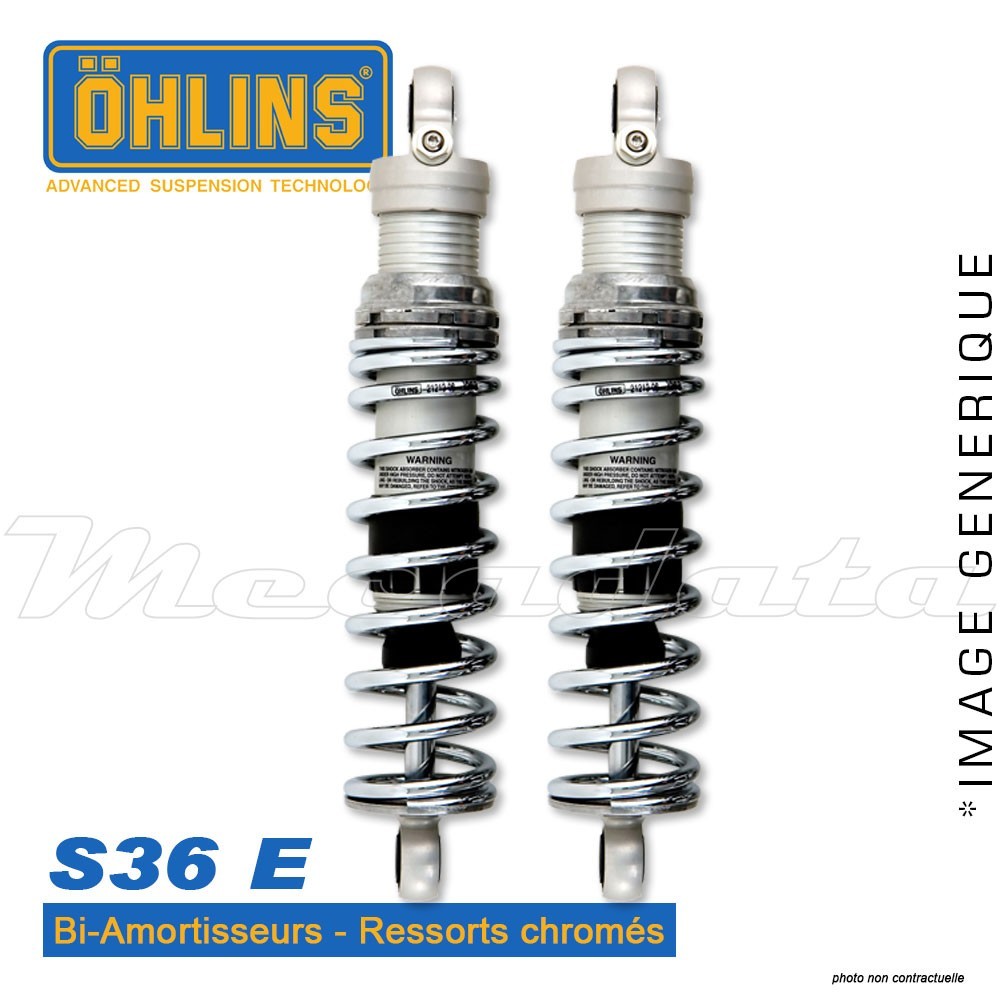 Amortisseurs Ohlins S36E Personnalisé sur mesure