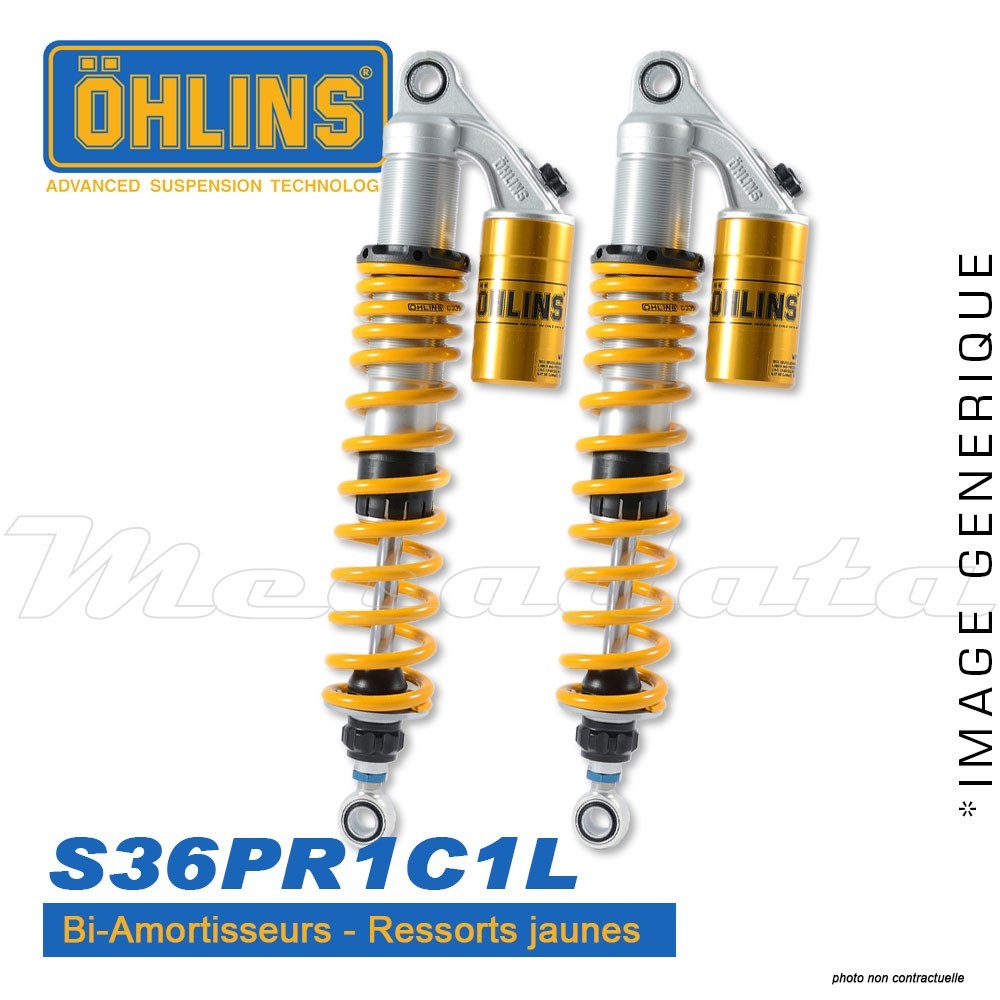 Amortisseurs Ohlins S36PR1C1L Personnalisé sur mesure