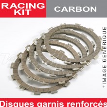 Disques d'embrayage garnis renforcés Racing ~ Kawasaki ZX-10R 1000 Ninja ZXT00C,D, E,F 2004-2015 ~ TRW Lucas MCC 343-10RAC