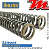 Ressorts de Fourche Ohlins ~ Kawasaki ZX 6 R 2009-2016 ~ Linéaires Tarage 9.0