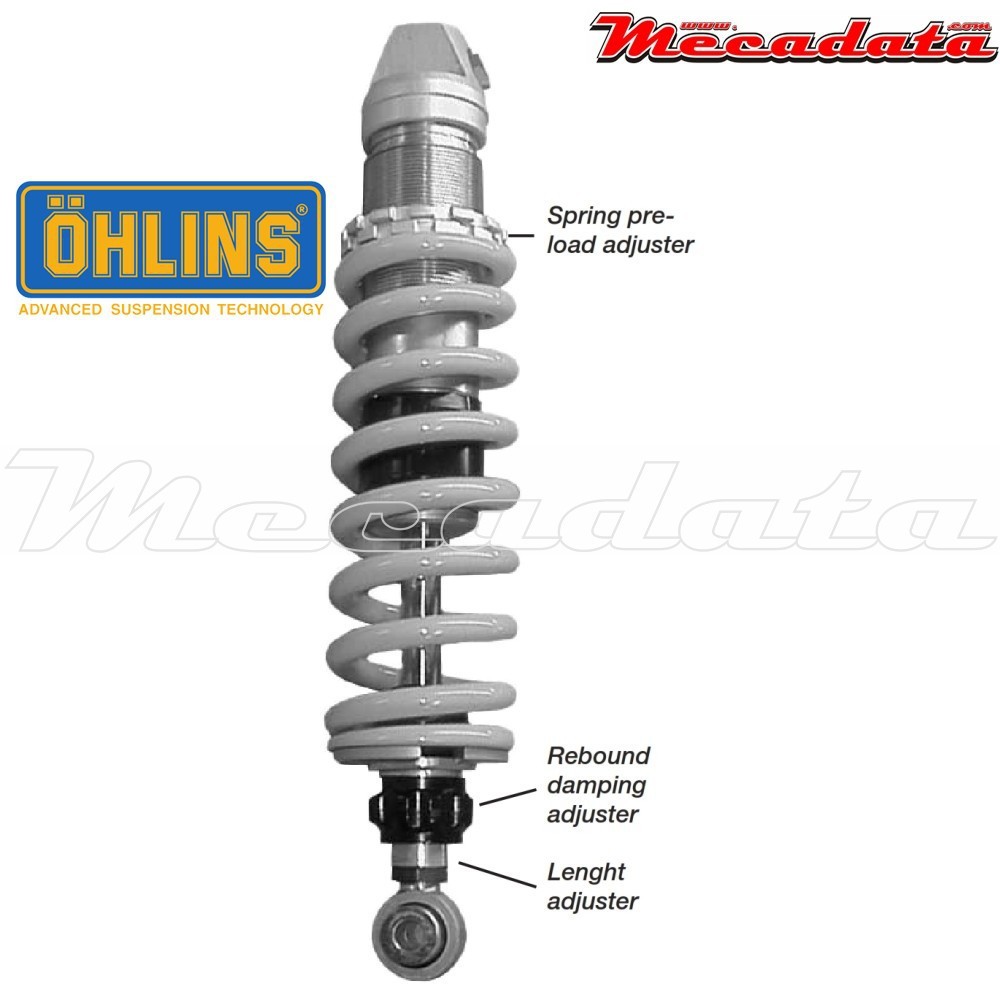 Amortisseur Ohlins BMW R 1150 R ROCKSTER (2003-2006) BM 350 PFP (S36DR1L)  - Avant