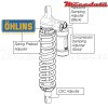 Amortisseur Ohlins BMW G 450 X (2008-2010) BM 984 PFP TTX (T44PR1C1Q1)