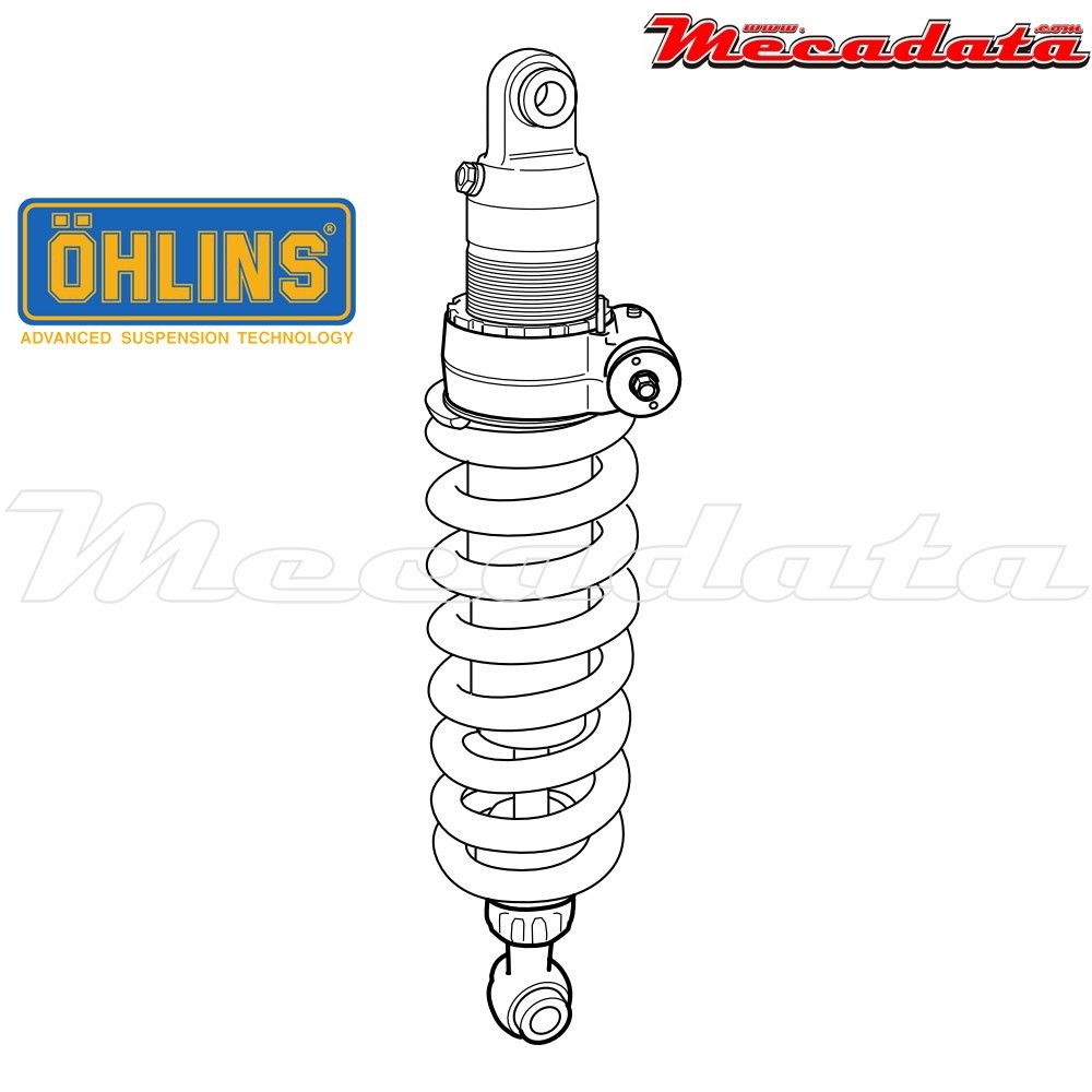 Amortisseur Ohlins BMW F 800 GS (2008-2016) BM 802 PFP (S46DR1B)