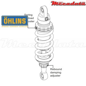 Amortisseur Ohlins BMW F 650 GS (2008-2012) BM 058 (S46DR1)