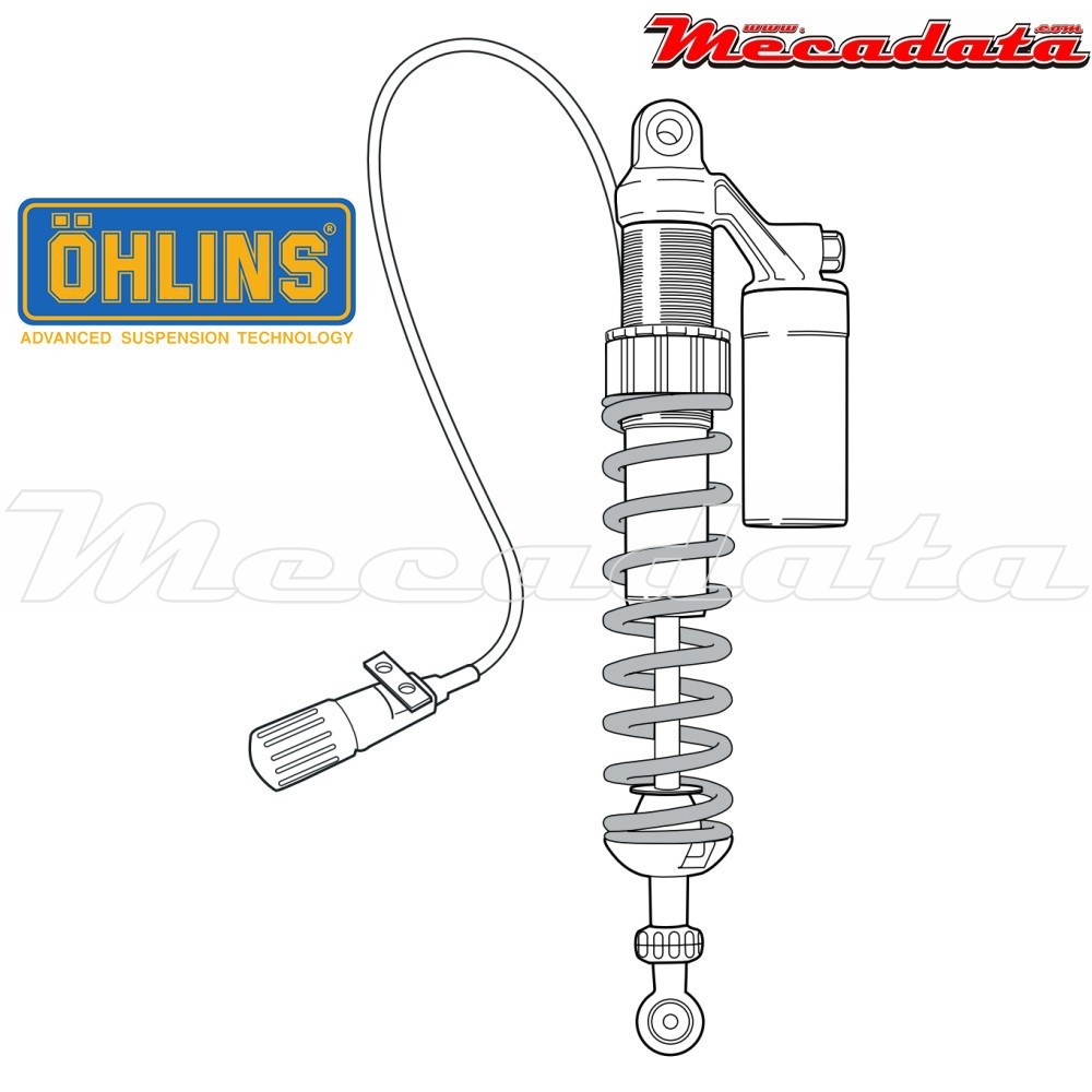 Amortisseur Ohlins BMW R 100 GS (1987-1994) BM 541 (S46PR1C1S)