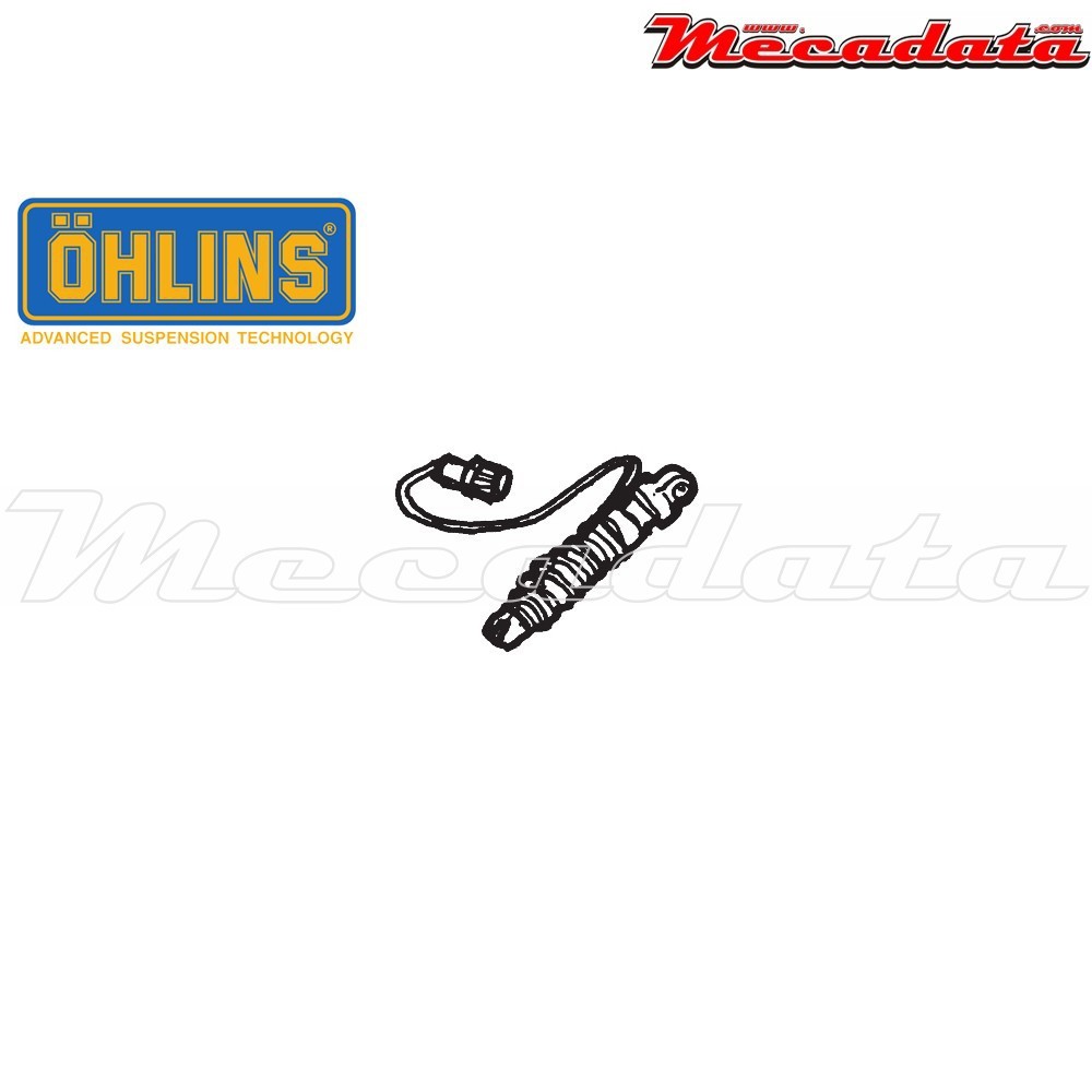 Amortisseur Ohlins BMW K 1200 LT (1999-2008) BM 851 (S46DR1S)  - Arrière