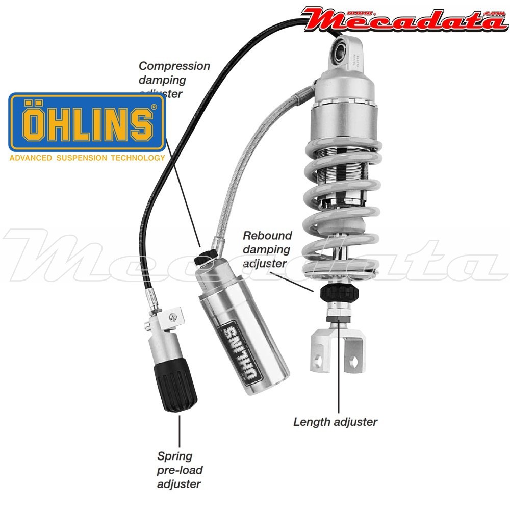 Amortisseur Ohlins BUELL XB9 S LIGHTNING (2003-2005) BU 202 PFP (S46HR1C1LS)