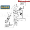 Amortisseur Ohlins BUELL 1125 CR (2009-2009) BU 888 TTX 36 (T36PR1C1LS)