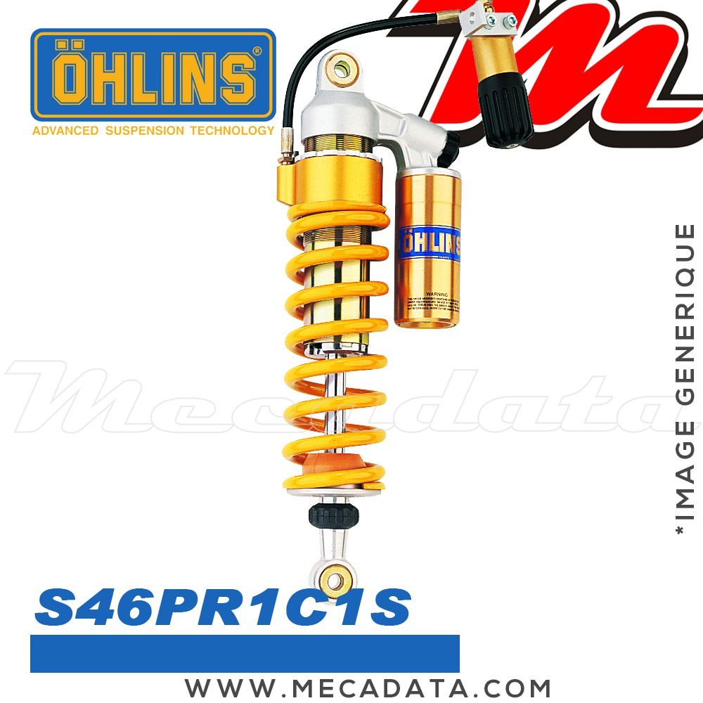 Amortisseur Ohlins DUCATI MONSTER 900 (2002-2002) DU 046 (S46PR1C1S)