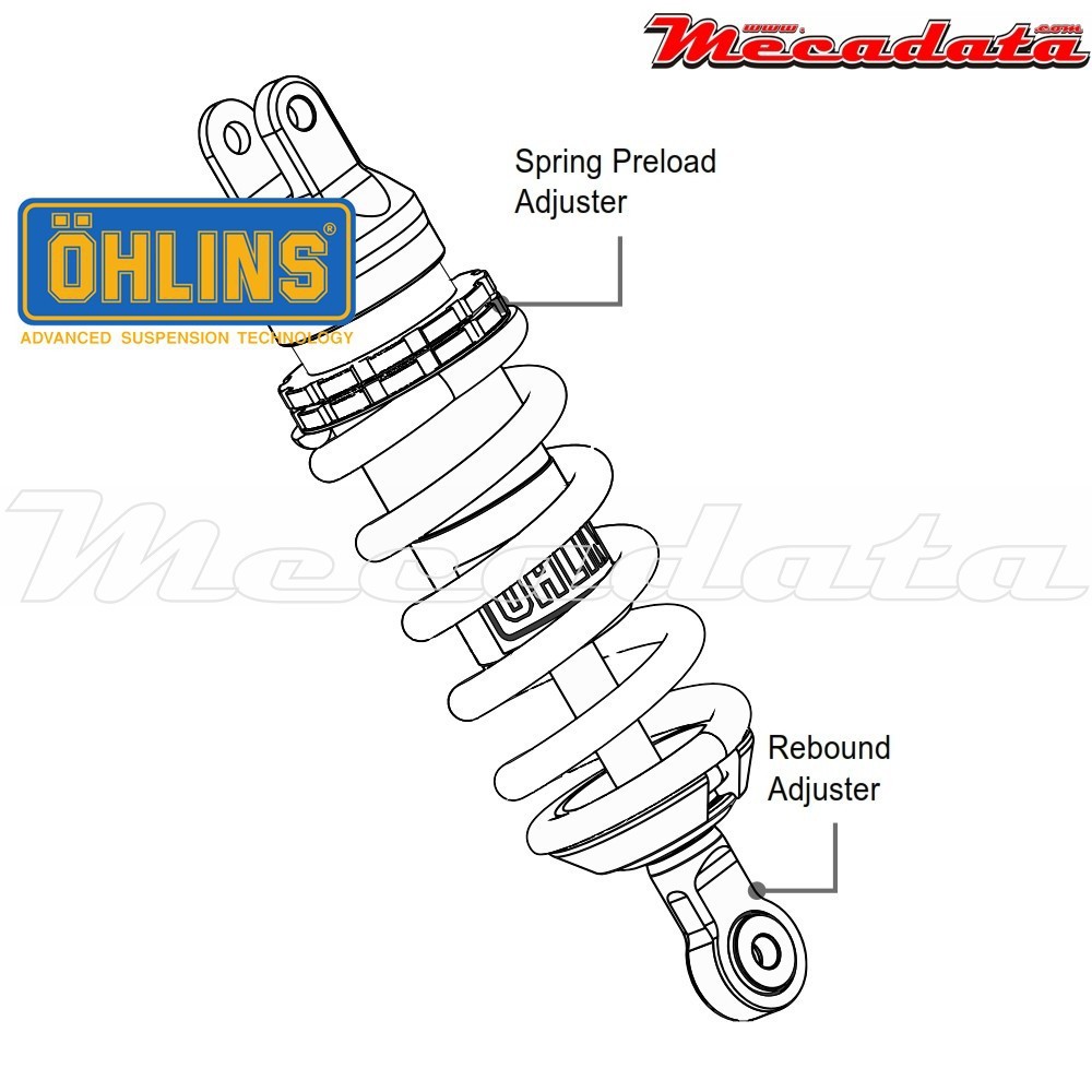 Amortisseur Ohlins DUCATI SCRAMBLER (2015-2016) DU 505 (S46DR1)