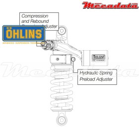 Amortisseur Ohlins DUCATI STREETFIGHTER (2009-2013) DU 816 PFP TTX (T36PR1C1B)