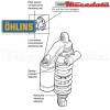 Amortisseur Ohlins DUCATI 748 (1994-2002) DU 143 (S46PR1C2B)
