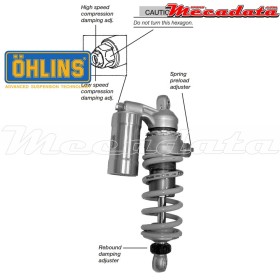 Amortisseur Ohlins DUCATI 749 (2003-2005) DU 301 PFP (S46PR1C2B)