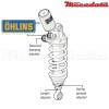 Amortisseur Ohlins DUCATI 1199 PANIGALE (2012-2015) DU 340 TTX GP (T36PR1C1L)