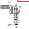 Amortisseur Ohlins DUCATI 916 R (1998-1998) DU 729 PFP (S46PR1C1B)