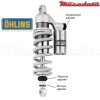 Amortisseur Ohlins DUCATI 900 MHE (2001-2002) DU 106 (S46PR1C1L)
