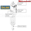 Amortisseur Ohlins GAS GAS EC 250 (2012-2012) GG 1282 PFP TTX (T44PR1C2)