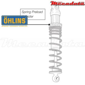 Amortisseur Ohlins HARLEY-DAVIDSON ELECTRA GLIDE STANDARD FLHT (1990-2015) HD 022 (S36E)