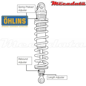 Amortisseur Ohlins HARLEY-DAVIDSON V-ROD VRSCA (2002-2015) HD 928 (S36DR1L)