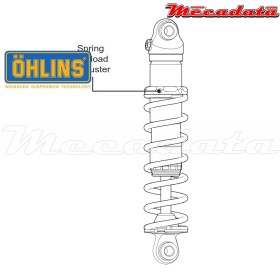 Amortisseur Ohlins HARLEY-DAVIDSON XL SPORTSTER (2004-2015) HD 751 (S36D)
