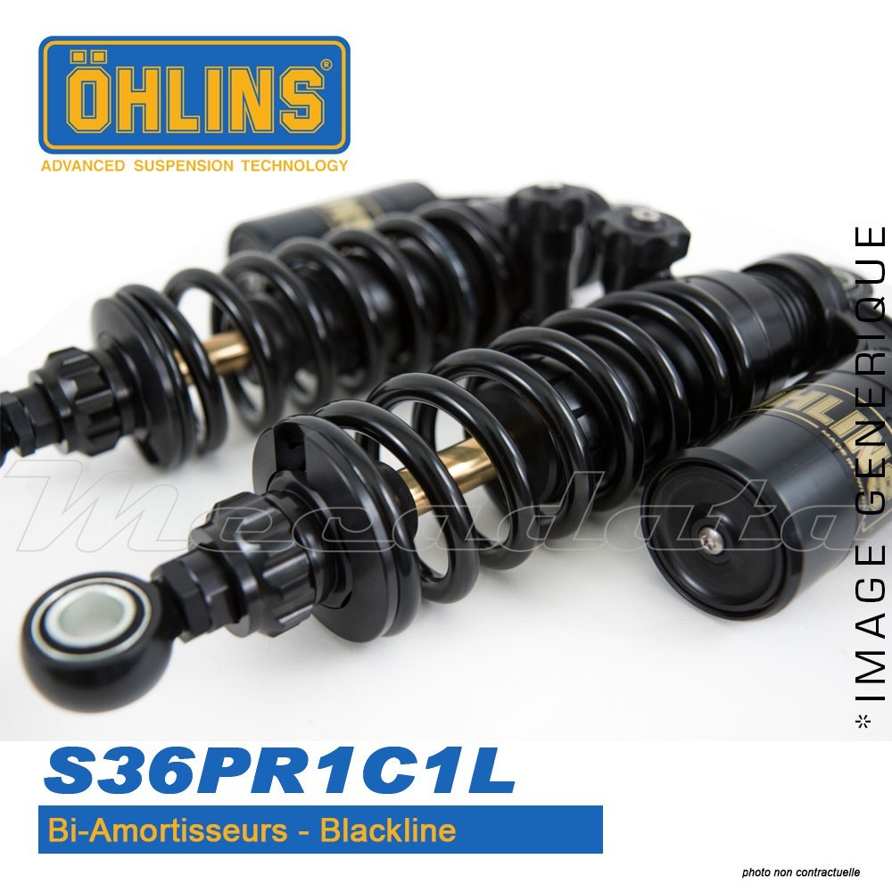 Amortisseur Ohlins HARLEY-DAVIDSON XL SPORTSTER (2004-2015) HD 756 (S36PR1C1L)