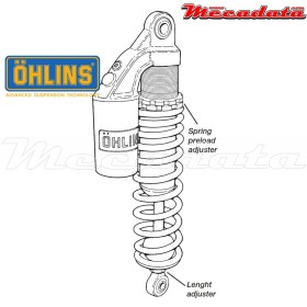 Amortisseur Ohlins HARLEY-DAVIDSON XLH (1990-2015) HD 142 (S36PL)