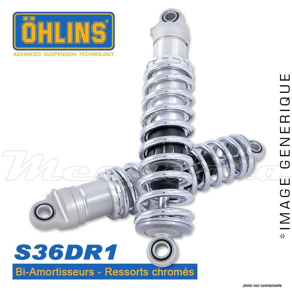 Amortisseur Ohlins HARLEY-DAVIDSON SPORTSTER XLH 1200 R (1990-2012) HD 9560 PFP (S36DR1)