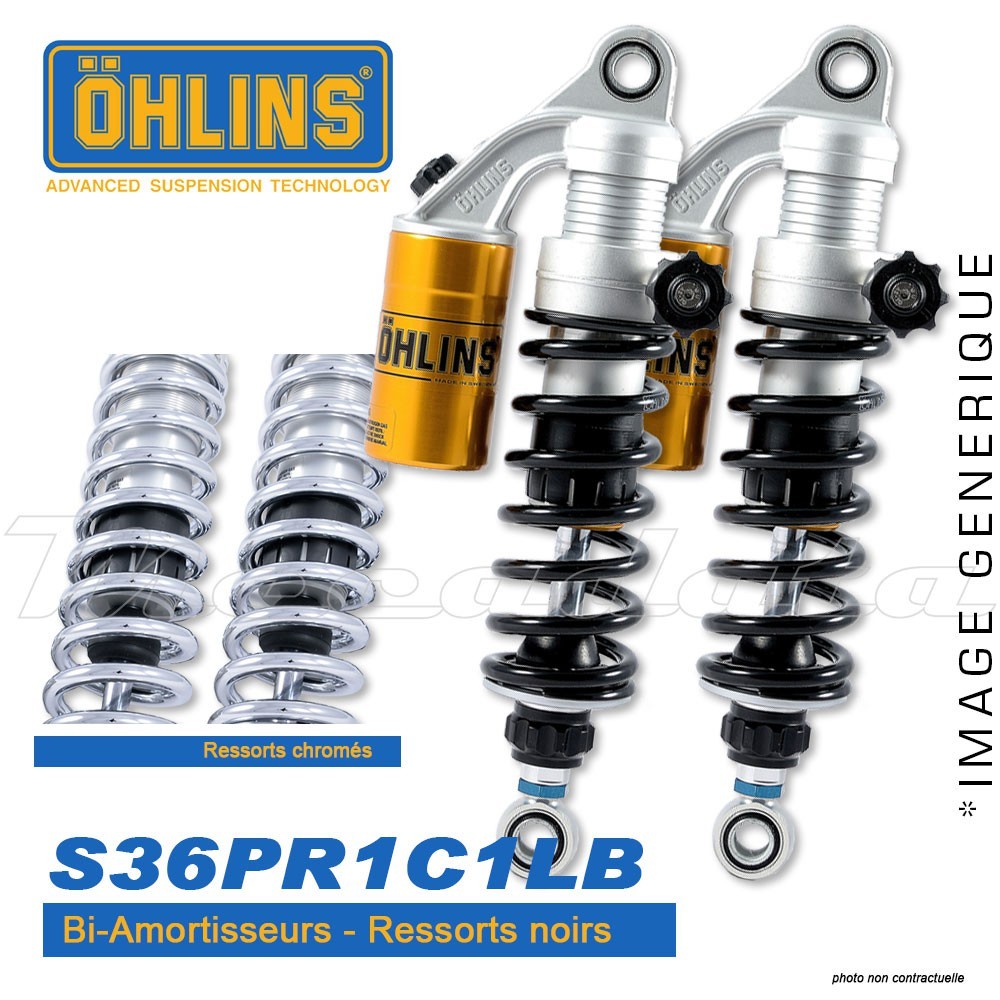 Amortisseur Ohlins HARLEY-DAVIDSON FXD DYNA DYNA WIDE GLIDE FXDWG (1991-2015) HD 215 (S36PR1C1LB)
