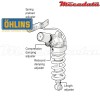 Amortisseur Ohlins HONDA CR 500 (1984-1984) HO 340 PFP (S46HR1C1)