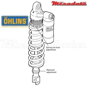 Amortisseur Ohlins HONDA CRF 250 (2004-2004) HO 493 PFP (S46PR1C2)