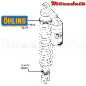 Amortisseur Ohlins HONDA FORZA 300 (2014-2014) HO 430 (S36PR1)