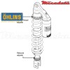 Amortisseur Ohlins HONDA FORZA 300 (2014-2014) HO 430 (S36PR1)