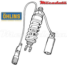 Amortisseur Ohlins HONDA XR 600 (1988-1990) HO 851 PFP (S46HR1C1)