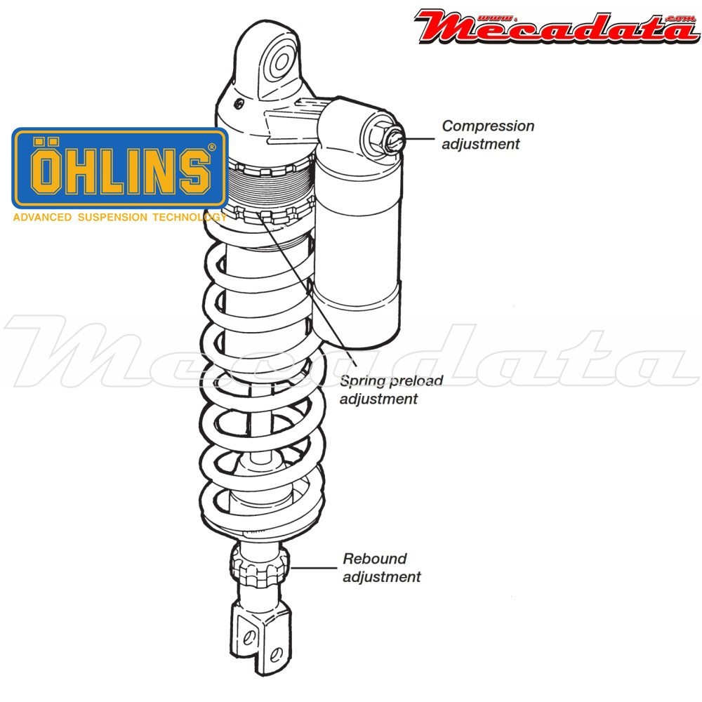 Amortisseur Ohlins HONDA CR 80 (1996-2002) HO 290 PFP (S46PR1C1)