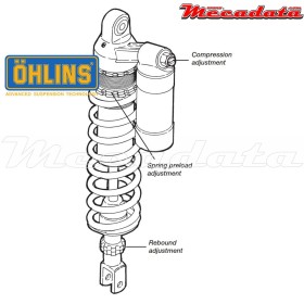 Amortisseur Ohlins HONDA CR 85 (2003-2003) HO 390 PFP (S46PR1C1)