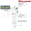 Amortisseur Ohlins HONDA CRF 250 (2012-2012) HO 1293 PFP TTX (T44PR1C2)
