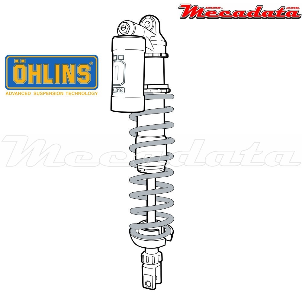 Amortisseur Ohlins HONDA CRF 450 (2007-2007) HO 794 PFP (S46PR1C2)