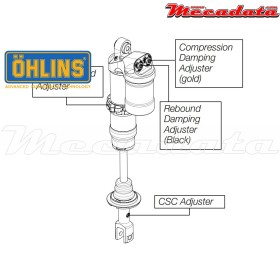 Amortisseur Ohlins HONDA CRF 450 (2011-2011) HO 1194 PFP TTX (T44PR1C1)