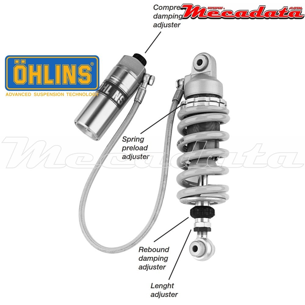 Amortisseur Ohlins HONDA CBR 900 RR (1998-1999) HO 802 PFP (S46HR1C1L)