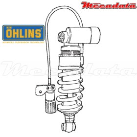 Amortisseur Ohlins HONDA CBR 929 RR (2000-2001) HO 941 PFP (S46PR1C1LS)
