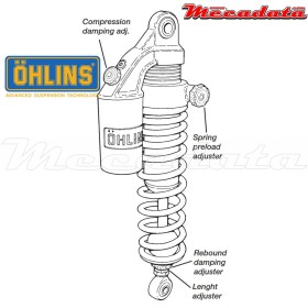 Amortisseur Ohlins HONDA CB 1300 (1999-2001) HO 147 (S36PR1C1LB)