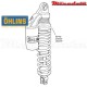 Amortisseur Ohlins ~ HONDA CB 900 F BOL D OR (1979-1984) ~ HO 140 (S36P)