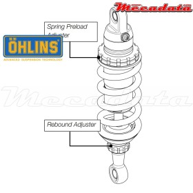 Amortisseur Ohlins HONDA CBF 1000 (2006-2009) HO 044 (S46DR1)
