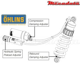 Amortisseur Ohlins HONDA CBF 1000 F (2010-2014) HO 015 (S46HR1C1S)