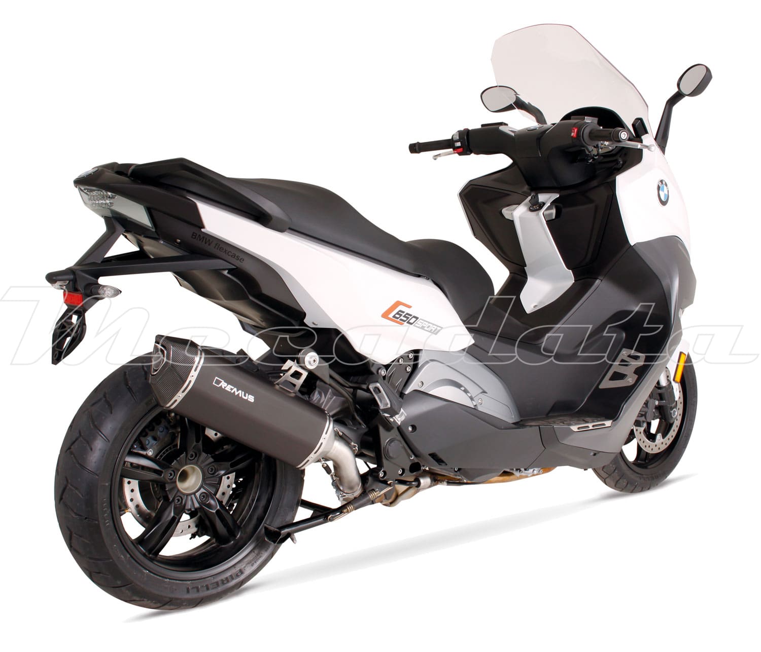 BMW C 600 SPORT Echappement Remus Black Hawk Ensemble