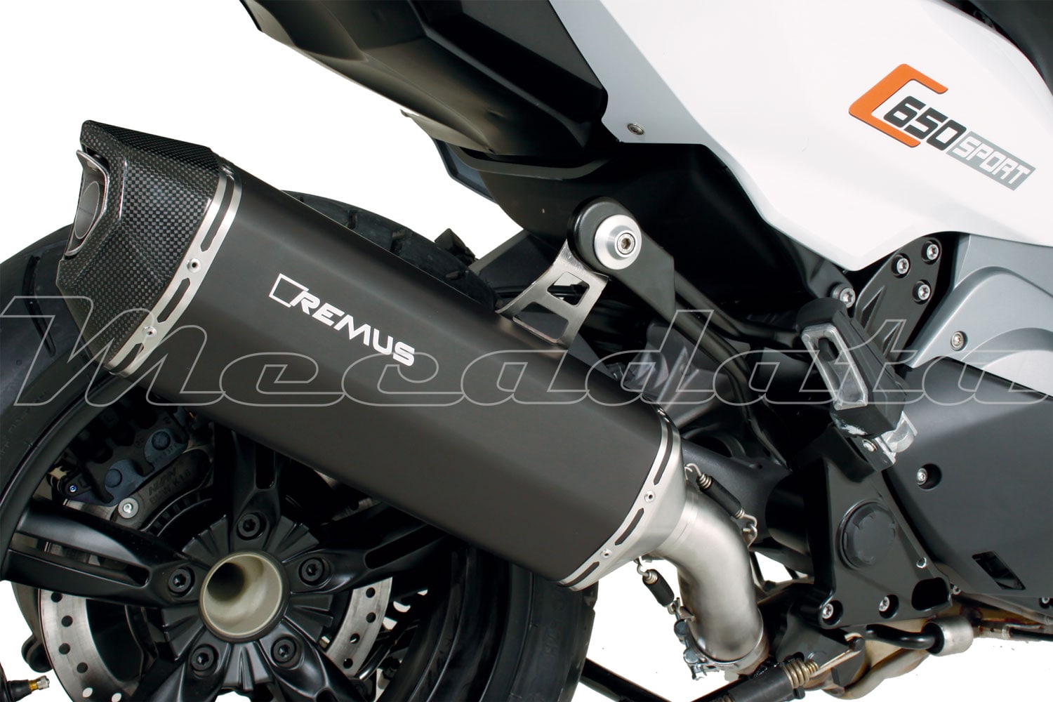 BMW C 600 SPORT Echappement Remus Black Hawk Ensemble