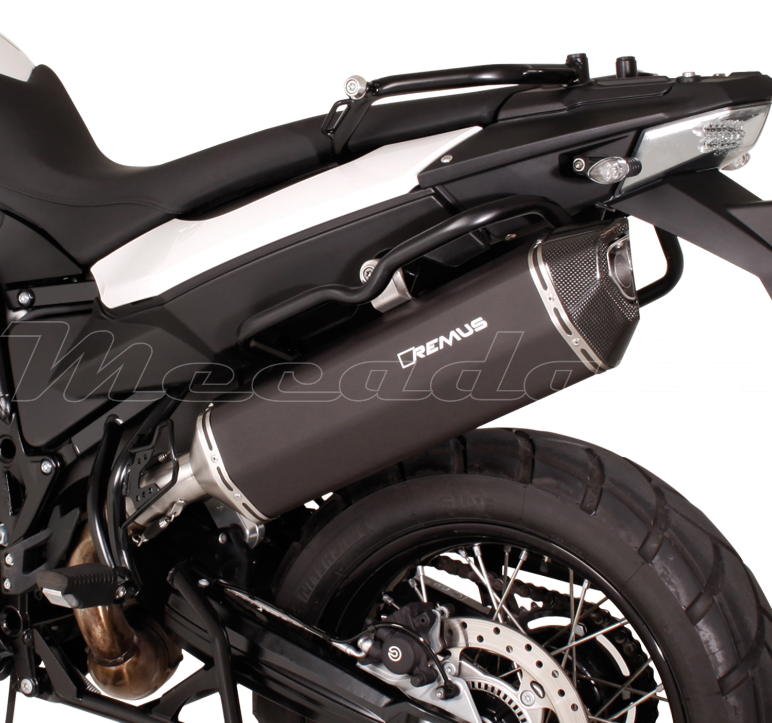 BMW F 800 GS Echappement Remus Black Hawk Ensemble