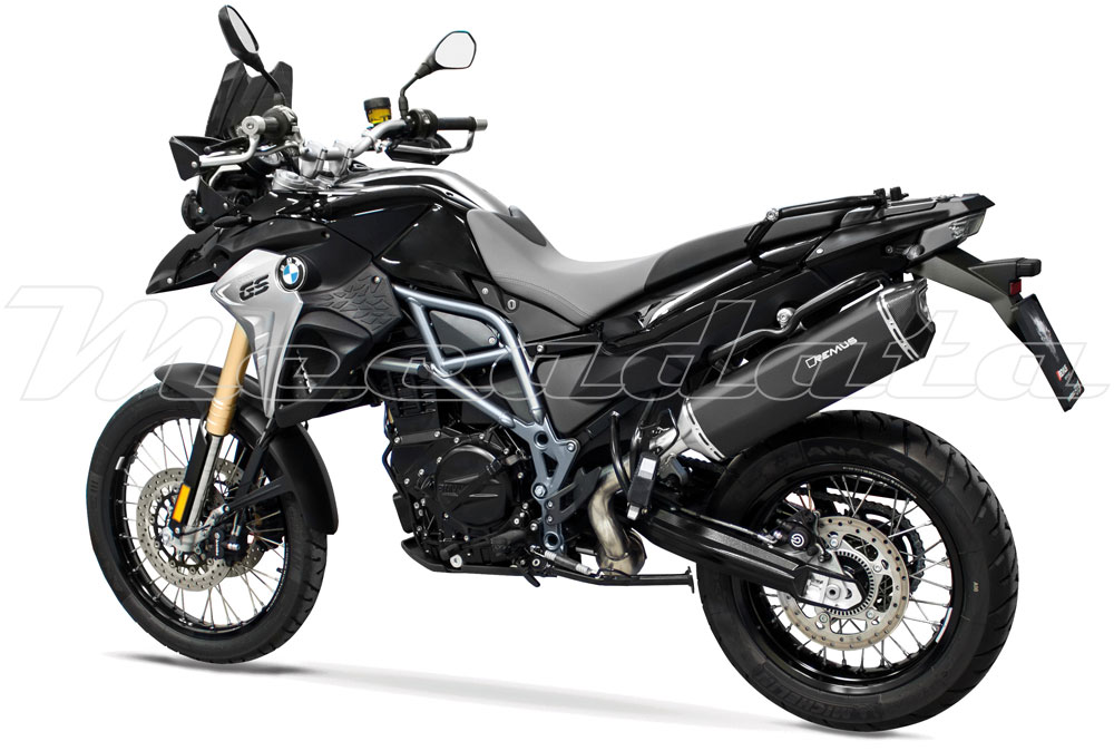 BMW F 800 GS Echappement Remus Black Hawk Ensemble