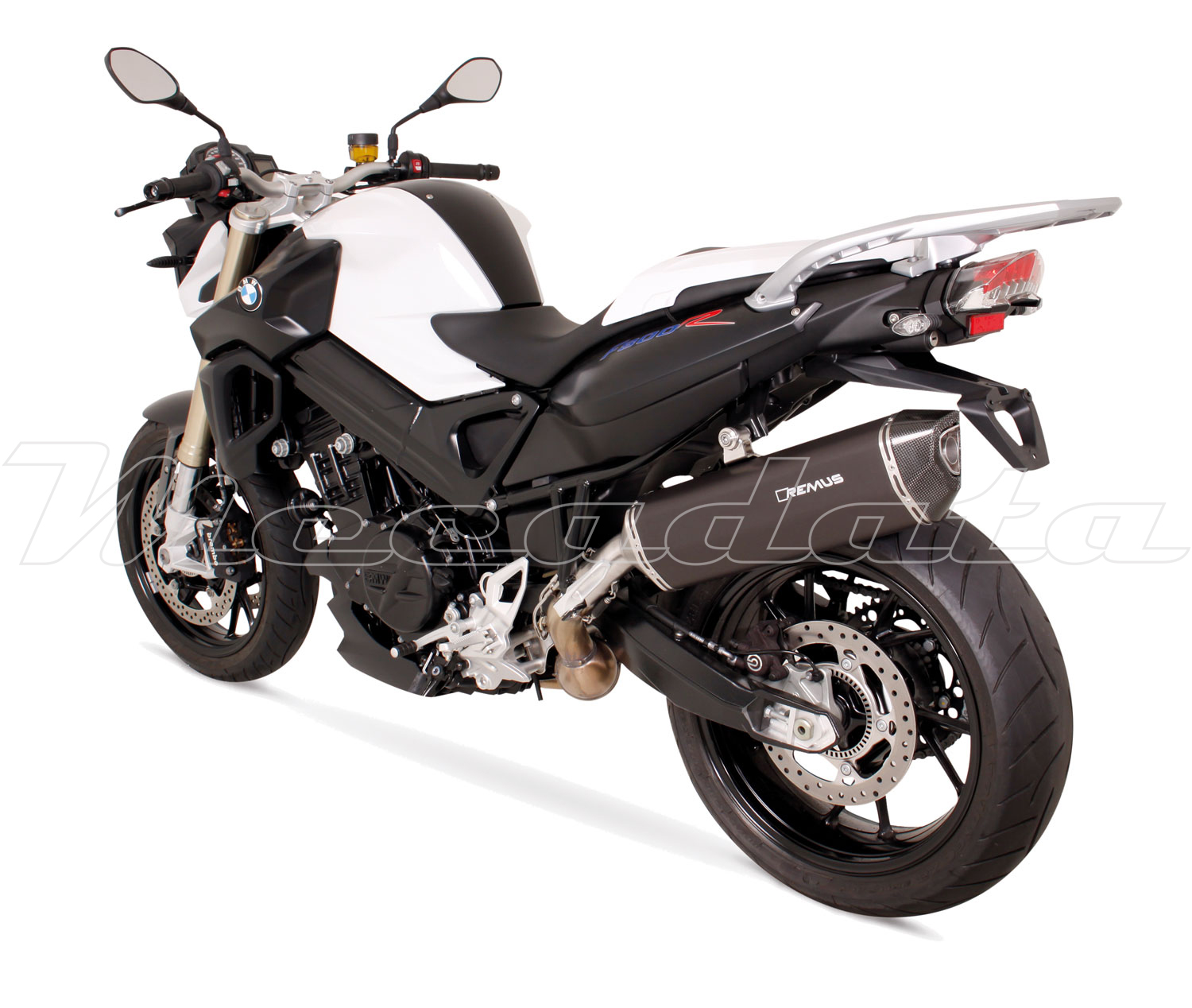 BMW F 800 R / GT Echappement Remus Black Hawk Ensemble